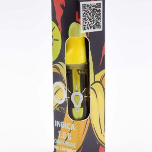 Glo x Polka Dot: Premium Cannabis Extract Cartridges Banana Flambe