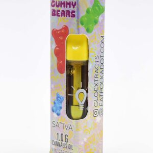 Glo x Polka Dot: Premium Cannabis Extract Cartridges Gummy Bears