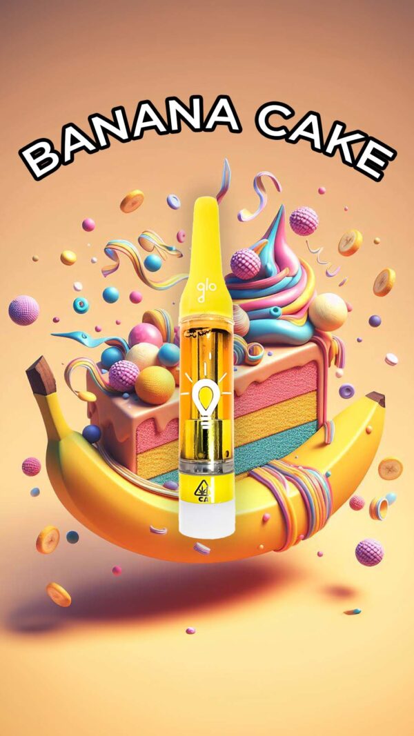 Banana Cake Glo X Premium Vapes Peoples Choice