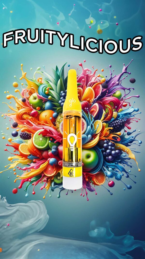 Fruitylicious Glo X Premium Vapes Peoples Choice