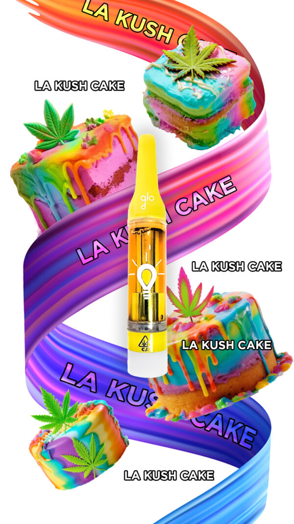 LA Kush Cake Glo X Premium Vapes Peoples Choice