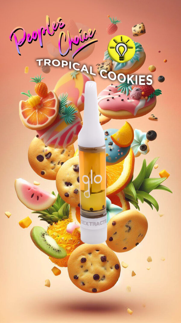 Tropical Cookies Glo X Premium Vapes Peoples Choice